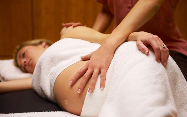 Focuses on the mother-to-be as she goes through the changes due to pregnancy. It may help women relax tense muscles and reduce stress and anxiety associated with pregnancy. A special cushion allows the client to lay face down comfortably. The treatment will also assist in restoring the body back to its normal condition after labor. Speaking with a doctor prior to considering prenatal massage is highly recommended.
